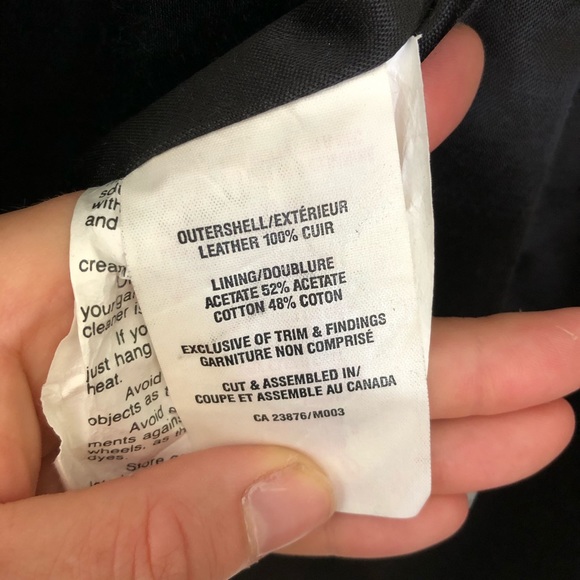 Vintage Leather Jacket - Picture 4 of 4